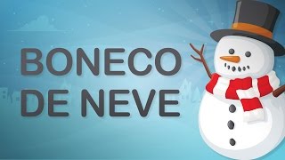 Vamos falar BONECO DE NEVE NATAL [upl. by Eniamraj]