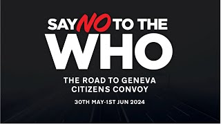 Join the Road to Geneva Convoy stopthewho [upl. by Cyrus]