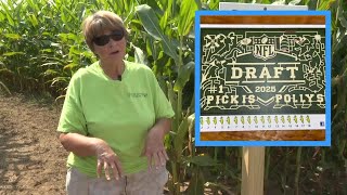 Local pumpkin patch works with Packers to create NFL Draftthemed corn maze [upl. by Noelopan]