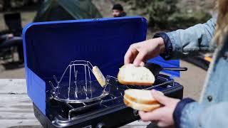 Stansport Folding Camp Stove Toaster [upl. by Gnuoy]