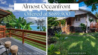 Laupahoehoe Almost Ocean Front Property  Video Walkthrough [upl. by Little]