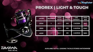 Daiwa Prorex LT Reel Demo [upl. by Ilecara]