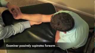 Golfers Elbow Test [upl. by Jarv69]