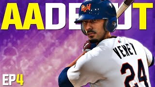 CARRYING MY TEAM IN AA DEBUT  MLB The Show 18 RTTS  EP4 [upl. by Anairotciv934]