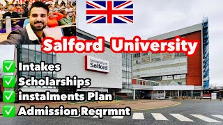 UNLOCK University of Salford SecretsIntakes Scholarship  Admission Requirements amp More Watch now [upl. by Areid109]