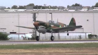 P40 Warhawks Flying at AVG Flying Tigers Reunion Cavanaugh 2014 [upl. by Margit]