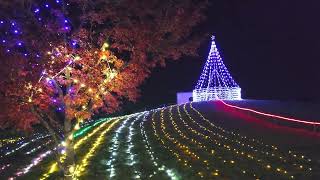 20231210つつじが岡公園のイルミネーション群馬県館林市 [upl. by Leesen]