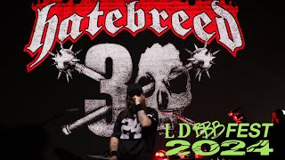 Hatebreed Live Headlining LDB 2024 [upl. by Ecniuq]