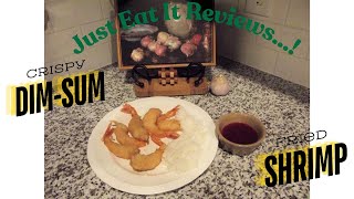 Crispy  Tastey  Delicious  Chinese  Dim Sum Shrimp Fried In An Kerilyn Deep Fryer Pot [upl. by Annenn]