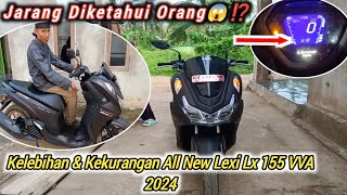 KELEBIHAN amp KEKURANGAN YAMAHA LEXY 155 VVA VERSI ABS 2024otomotif review [upl. by Natika157]