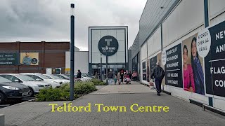 Telford Town Centre after partial easing of COVID Lockdown [upl. by Veradi160]