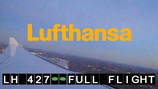 Lufthansa A340 LH 427 Philadelphia Intl Airport  Frankfurt Airport  Full Flight [upl. by Derina535]