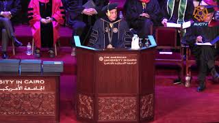 AUC Fall 2018 School of GAPP Commencement  حفل تخرج طلبة الجامعة الامريكية ٢٠١٨ [upl. by Honoria638]