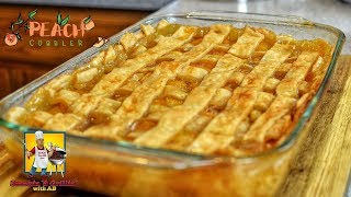 Peach Cobbler  Peach Cobbler Recipe [upl. by Neiman74]