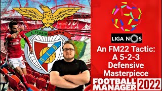 523 Defensive Masterpiece FM22 Tactic [upl. by Sherr634]