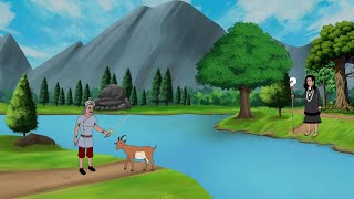 बकरी की बलि  BAKRI KI BALI  Hindi cartoon  moralstory  kahaniyan  cartoon kahani [upl. by Ibmat]