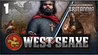 THE LAST KINGDOM RISES Total War Saga Thrones of Britannia  West Seaxe Campaign 1 [upl. by Akiehs263]