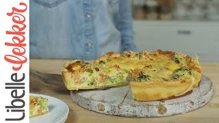 Quiche met broccoli en zalm [upl. by Spoor29]