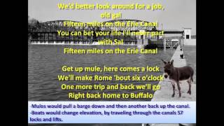 Erie Canal featuring Bruce Springsteen  Lyrics [upl. by Akimed110]