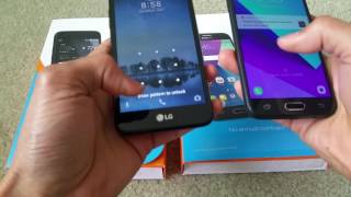 LG Phoenix 3 vs Samsung Galaxy Express Prime 2 Speed Test Full HD 2017 [upl. by Lebatsirhc]