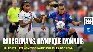 HIGHLIGHTS  Barcelona vs Olympique Lyonnais – UEFA Women’s Champions League Final 2022 [upl. by Dalenna]