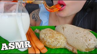 ASMR RAW HONEYCOMB  HONEY JELLY SOFT SQUISHY EATING SOUNDS NO TALKING  SASASMR [upl. by Telrats]