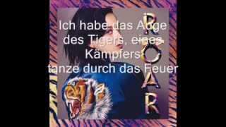 Katy Perry  Roar Deutsche Übersetzung [upl. by Cayser79]