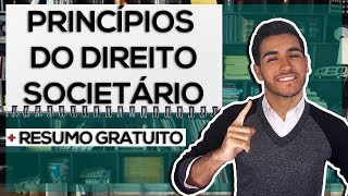 Direito Empresarial II  Estudo 3 Princípios do Direito Societário [upl. by Gall473]