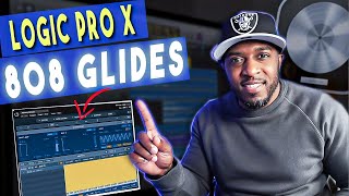 EASY 808 Glide Tutorial In Logic Pro X 808 Glides For Beginners [upl. by Llehcar331]