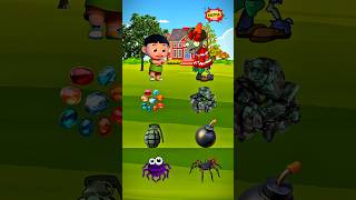 Baby Vs Zombie  Who Will Win 😱  shorts cartoon shortvideo [upl. by Hennessy824]