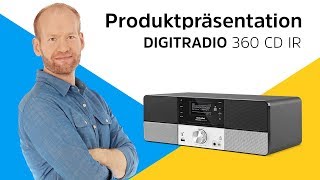 DIGITRADIO 360  360 CD  360 CD IR  Klassische Eleganz und moderne Ausstattung  TechniSat [upl. by Nahraf]