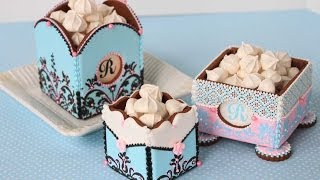 How to Assemble 3D Cookie Boxes The Basics [upl. by Emmy823]