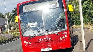 First Essex Chelmsford Shuttles ADL Enviro 200 44174 YX11AFU Route 47 472022 [upl. by Winslow]