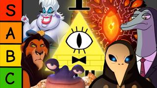 Ranking Every Disney Villain Worst to Best [upl. by Egroeg]