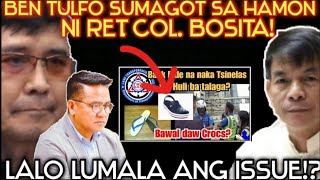 ANG SAGOT NI BEN TULFO SA HAMON NI BOSITA [upl. by Godred517]