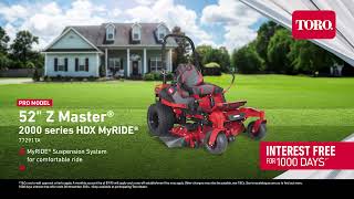 Toro zeroturn mower Z Master range [upl. by Jarred]