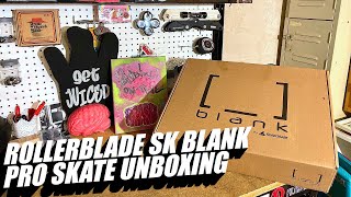 Sean Keane Unboxing  First Looks at the New Rollerblade SK Blank Skate [upl. by Rudyard]