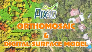 CREATE Orthophoto Mosaic and DSM with Pix4D Mapper [upl. by Poliard]