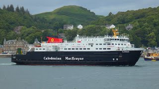 Clansman ferry inbound Oban 29th June 2024 [upl. by Ttnerb]