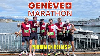 Marathon de Genève en relais  Podium [upl. by Eneryt]