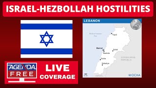 IsraelHezbollah Fighting Fears of War in Lebanon  LIVE Breaking News Coverage [upl. by Ginelle197]