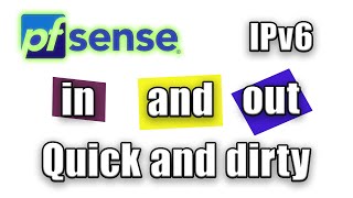 IPv6 configuration with fixed IP in pfSense how to [upl. by Bena]