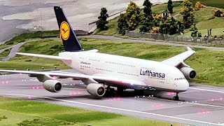 🔥 Worlds BIGGEST MINIATUR AIRPORT 187 with FLYING PLANES ✈️ Part 2 [upl. by Asiralc]