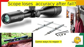 Scope Accuracy lost after fallHow to resolve zeroing fault improve accuracy in Rifle Scopes [upl. by Etneciv734]