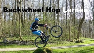 MTB Fahrtechnik Tipps Backwheel Hops Erlernen [upl. by Monetta859]