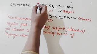 Chemical Properties of Alkenes Class 11 Chemistry Chapter 13 HydrocarbonsNCERT CBSE [upl. by Evilo]