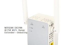 NETGEAR EX3700 AC750 WiFi Range Extender [upl. by Benia]