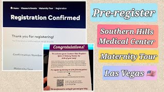 Preregister for the Maternity Tour at Southern Hills Medical CenterLas Vegas [upl. by Alrak]