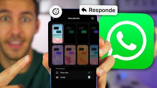 NUEVA Actualización de WhatsApp para iPhone y Android 🔥 ¡Cambia el DISEÑO [upl. by Eglantine981]