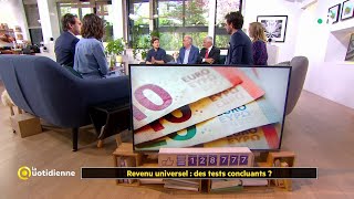 Revenu universel  des tests concluants [upl. by Anne-Corinne865]